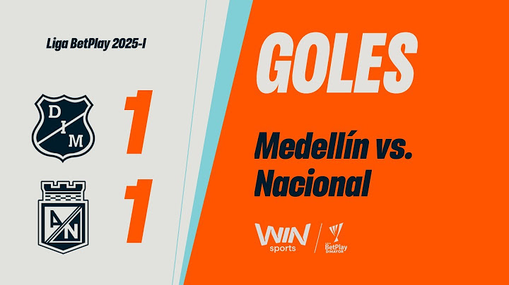 Medellín vs. Nacional (goles) | Liga BetPlay Dimayor 2025-1 | Fecha 17