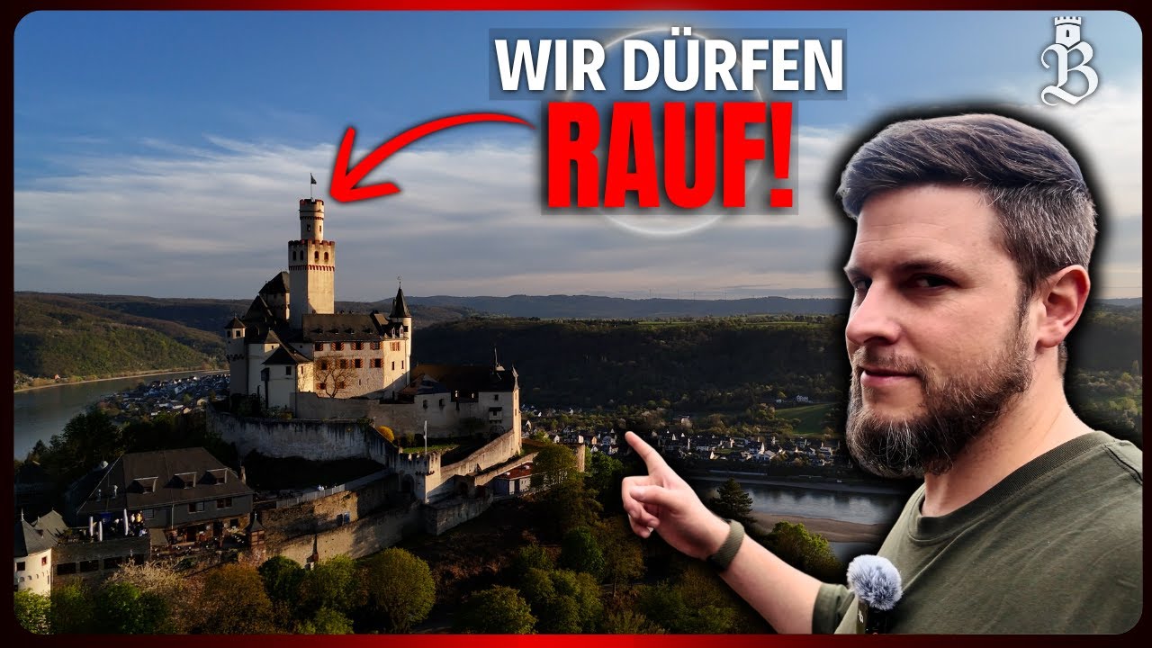 Seit 60 Jahren GESPERRT – Wir durften auf den Turm der MARKSBURG!