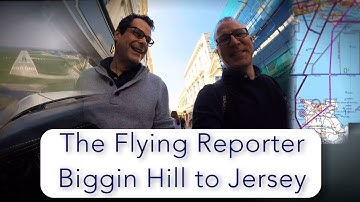 PA28 flight from Biggin Hill to Jersey