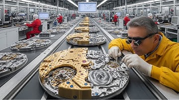 Inside the Swiss Watch Workshop – How Master Craftsmen Build $100,000 Timepieces | Full Process 🇨🇭 ✨