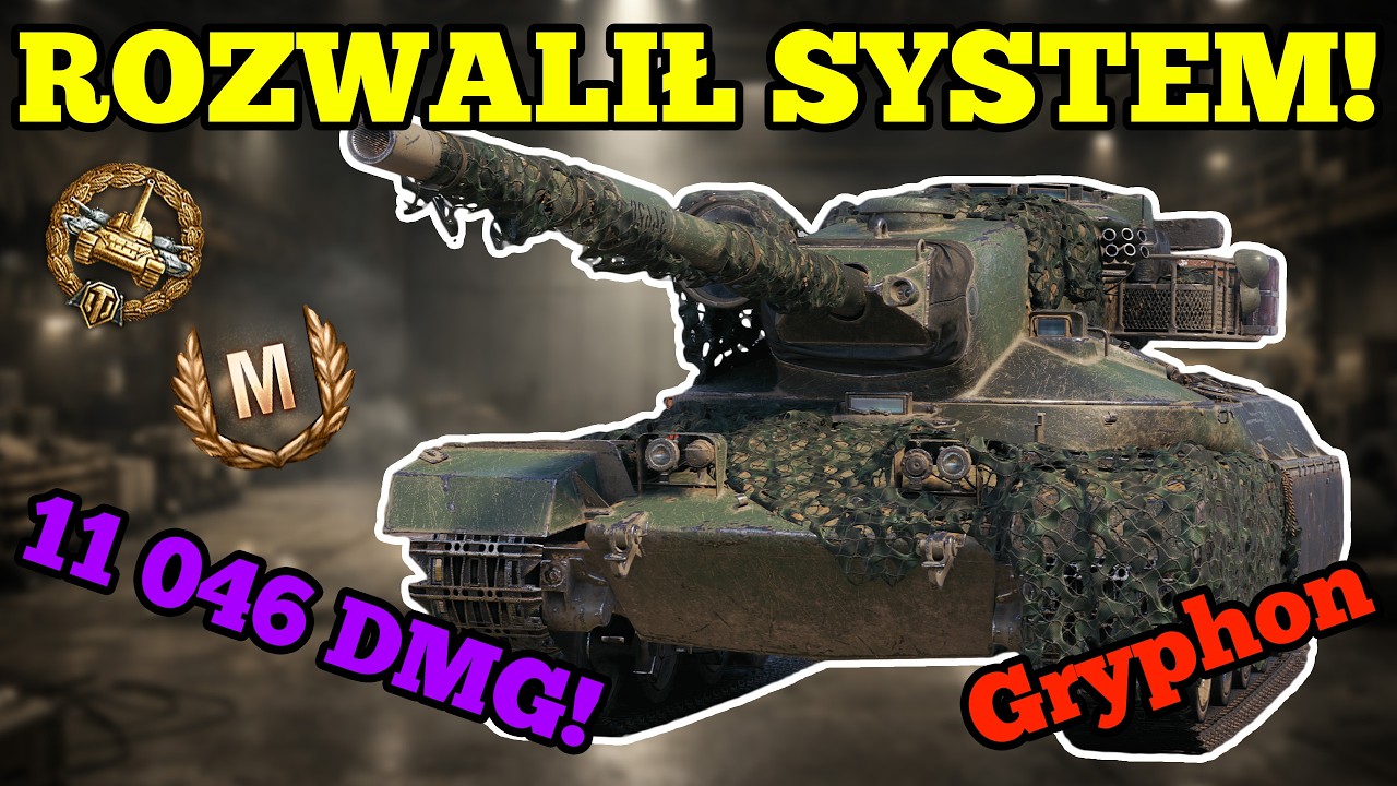 Przeciętny czołg za grube miliony z ogromnymi uszkodzeniami! - Gryphon