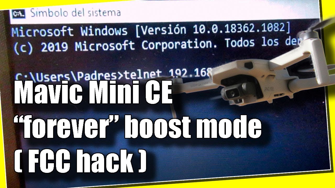 Mavic CE forever boost (FCC hack) YouTube