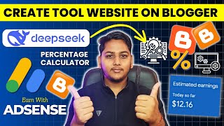 Create Percentage Calculator Tool Website On Blogger Using DeepSeek Ai in 2025 screenshot 1