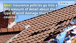 Important Tips For Wind Damage Insurance Claims