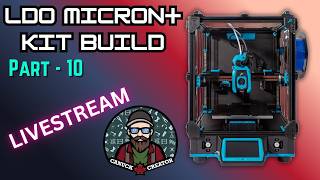 LDO Micron+ Kit build - KLIPPER TIME! #livestream ivestream