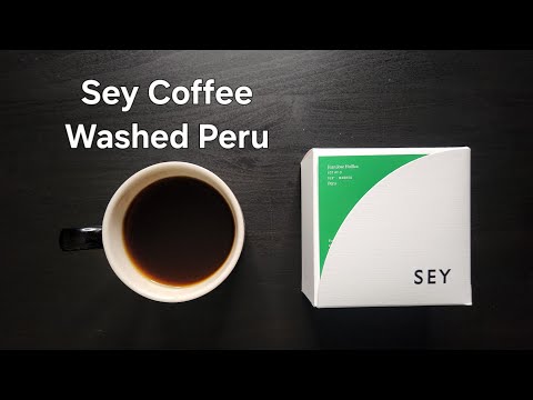 Sey Coffee Review (Brooklyn, New York)- Washed Peru Juan Jose Huillca