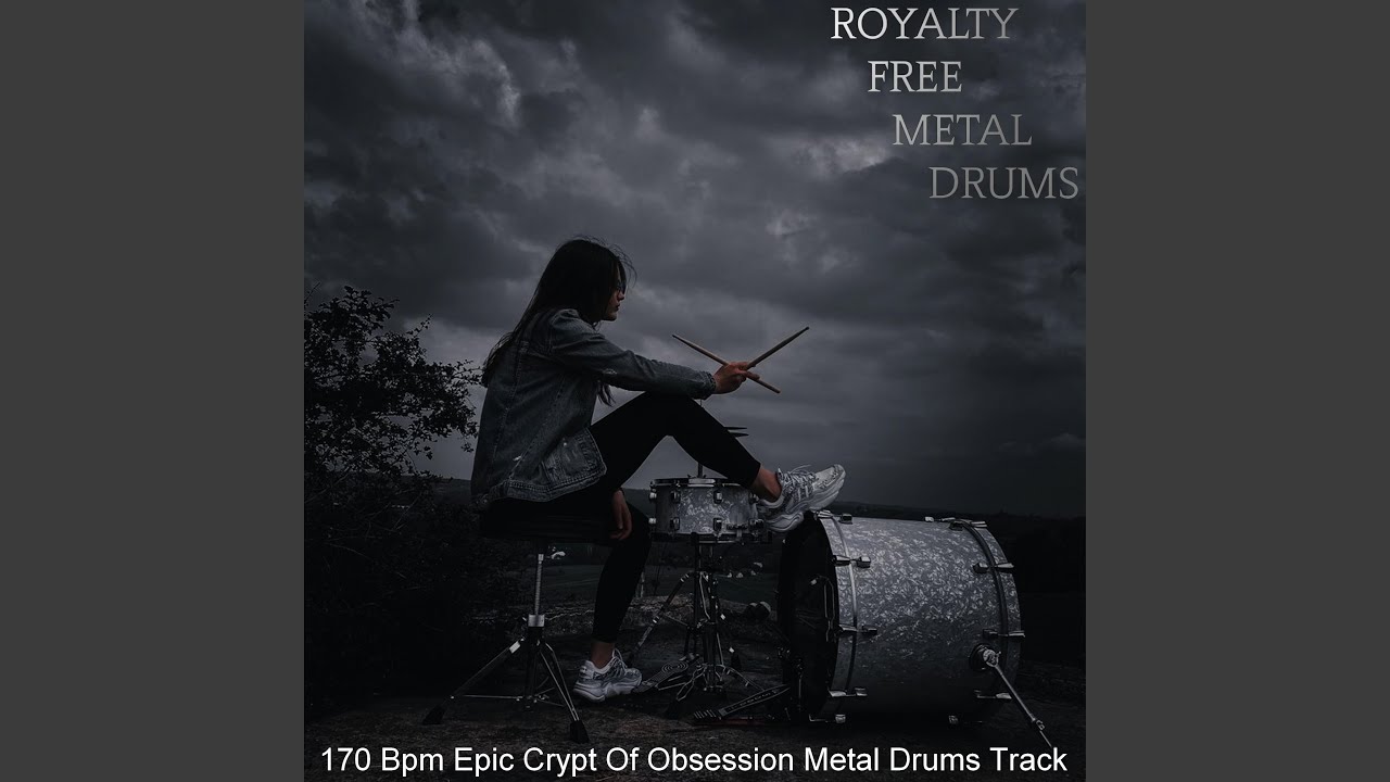 170 Bpm Epic Crypt Of Obsession Metal Drums Track YouTube