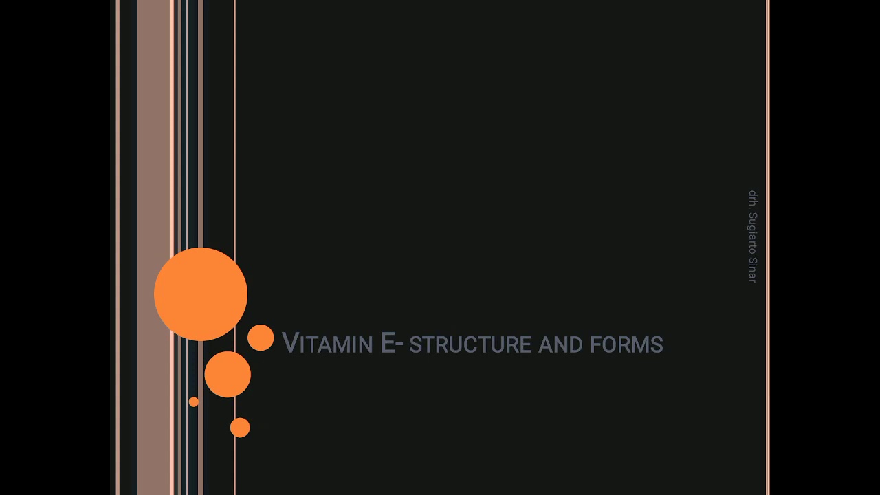  vitamin  E struktur bentuk dan  kegunaan  YouTube
