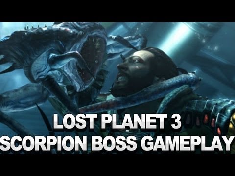 Lost Planet 3 - Scorpion Boss Battle - TGS Gameplay