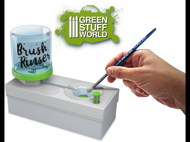 A flushable brush rinser!? 🎨 #unboxing #productreview
