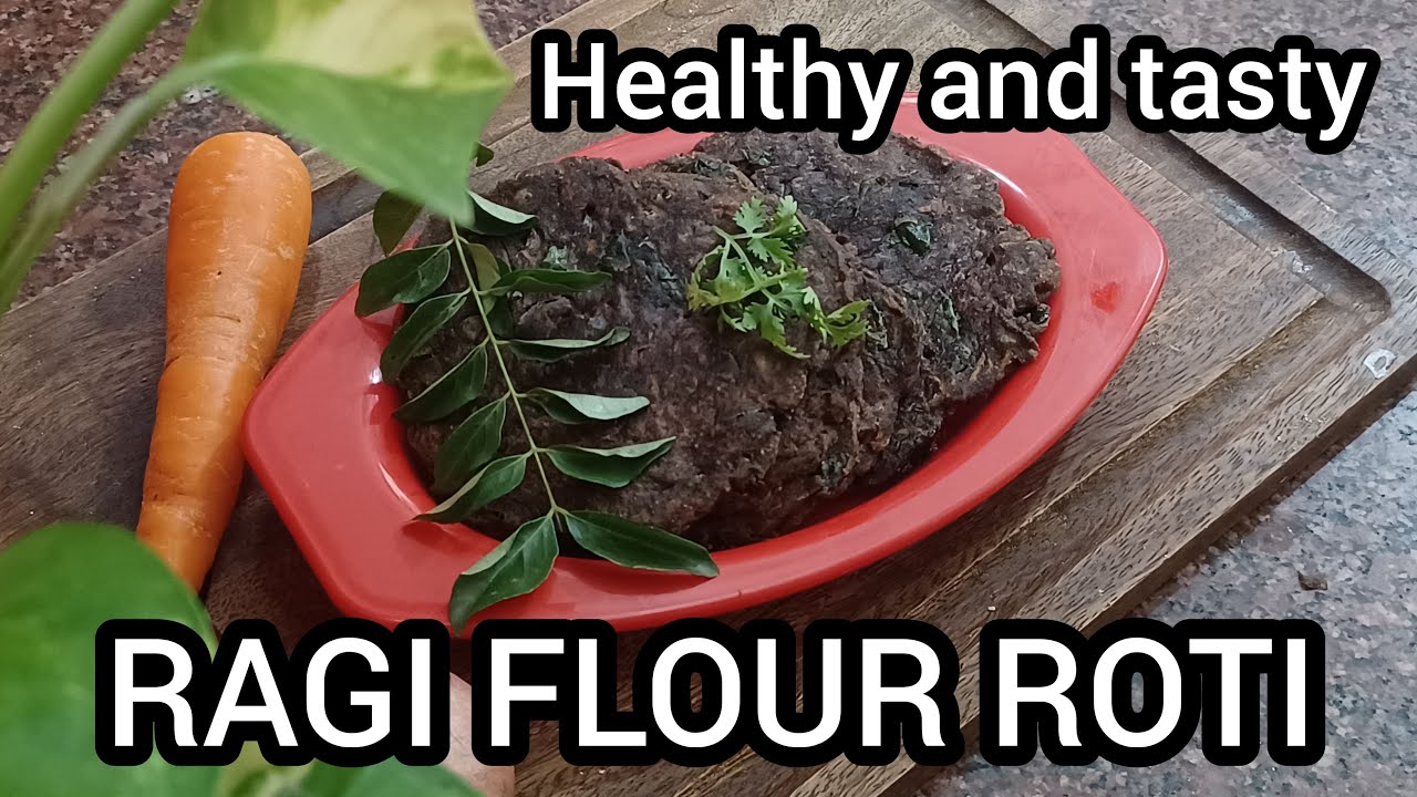 Healthy And Tasty Ragi Roti 10 Mins Recipe Finger Millet Roti YouTube