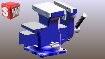Solidworks Tutorial HP: Assembly of Bench Vice in Solidworks - Introduction