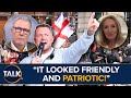 Sections of society dont like displays of patriotism tommy robinson leads central london protest