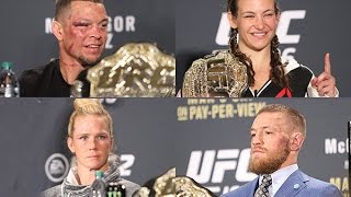 UFC 196: McGregor vs. Diaz Press Conference (Post-Fight, FULL)