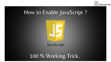 How to Enable JavaScript on Android Phone