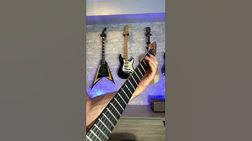 E Minor Scale Run Descending 6th String - Part 2 #shorts