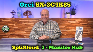 SX-3C4K85 - SplitXtend 3-Monitor Hub | Instantly Expand Your Ports and Monitors