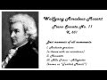 Wolfgang Amadeus Mozart - The best of Sonata no.11 in 432 Hz tuning