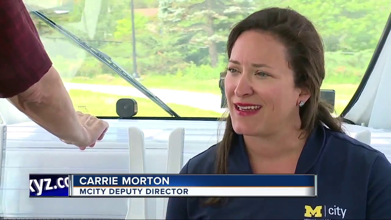 Driverless shuttles introduced at University of Michigan