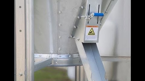 Feed Bin Hopper Valve Installation