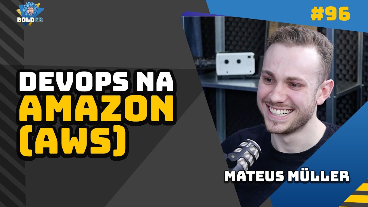 DevOps na AMAZON na Irlanda - Mateus Müller | Bolder Podcast 96