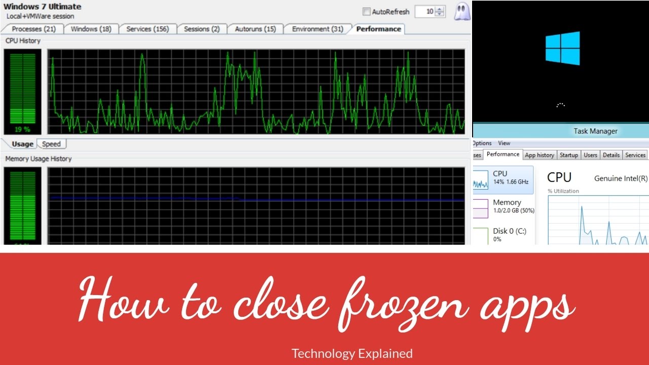 How To Close Frozen Apps YouTube
