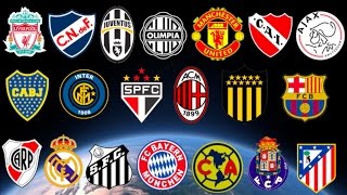 Top 10 Clubes con mas Titulos Internacionales Oficiales