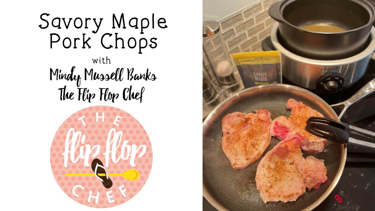 Savory Maple Pork Chops Pampered Chef