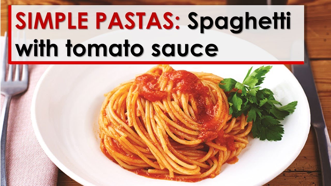 Simple Pastas: Spaghetti with Tomato Sauce | Lidia Bastianich