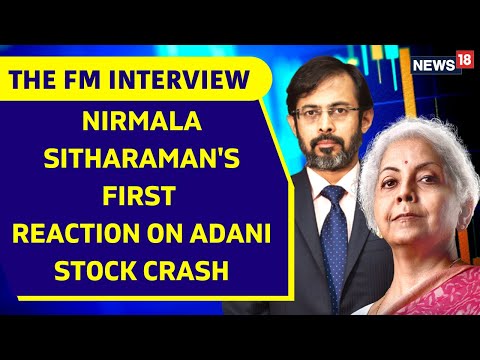 FM Nirmala Sitharaman: SBI, LIC Asserts They Are Not Exposed To Adani Stocks | News18 | English News - CNNNEWS18