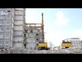 NEW Komatsu PC390 HRD High Reach Demolition machine working in London