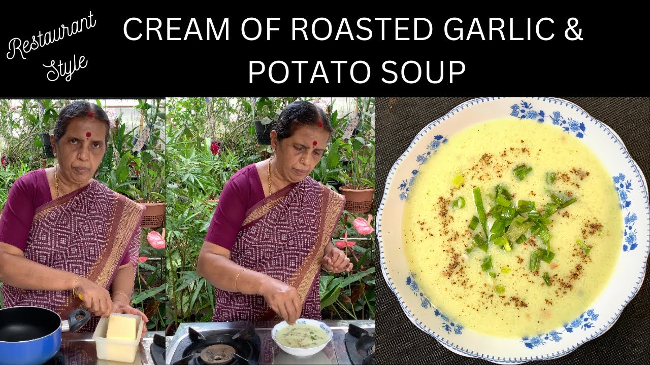 Restaurant Style Cream Of Roasted Garlic Potato Soup Easy restaurant-style-cream-of-roasted-garlic-potato-soup-easy