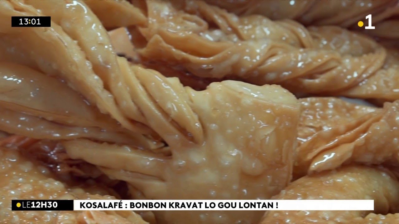 Kosalafé ! Jo i fé tout sort bonbon lontan ! Li la amont Hermina Lasson koman li fé bonbon kravat !