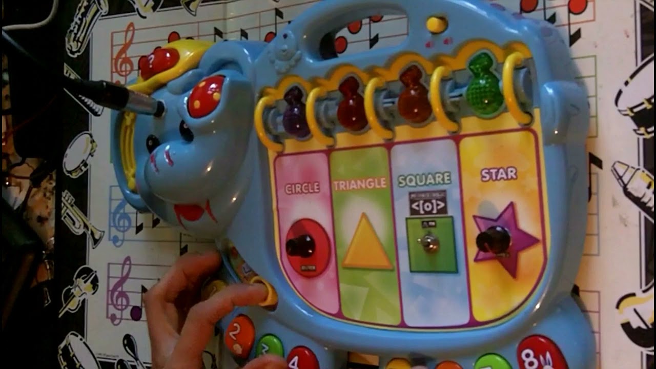 Circuit Bent V-Tech Touch & Teach Elephant by Psychiceyeclix