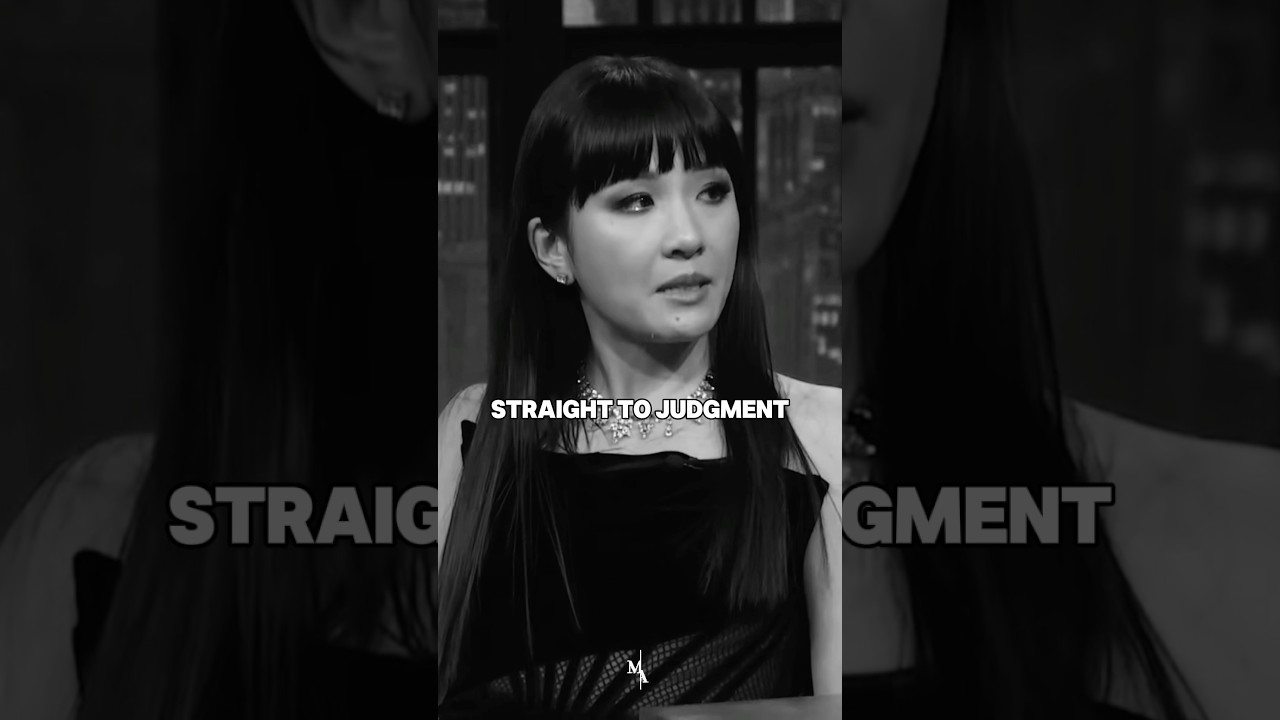 Out of character actions are often silent cries for help… | Constance Wu X Seth Meyers