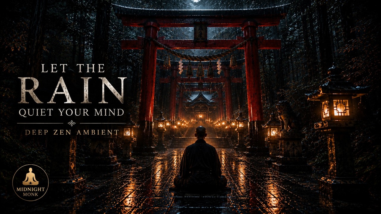 QUIET THE NOISE | Japanese Zen Ambient | 174Hz - YouTube