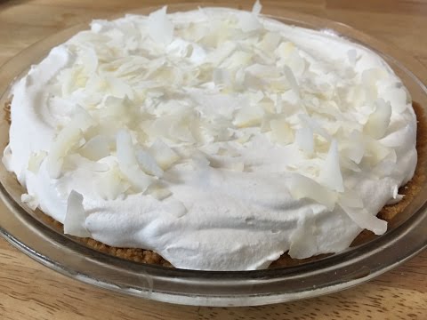 CHOCOLATE PUDDING PIE W/ GRAHAM CRACKER CRUST