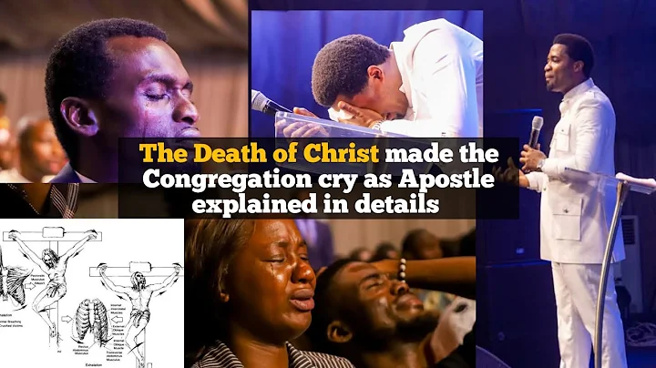The Congregation cried as AMO shared the Truth of the Death of Jesus Christ - Apostle Michael Orokpo