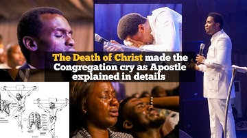 The Congregation cried as AMO shared the Truth of the Death of Jesus Christ - Apostle Michael Orokpo
