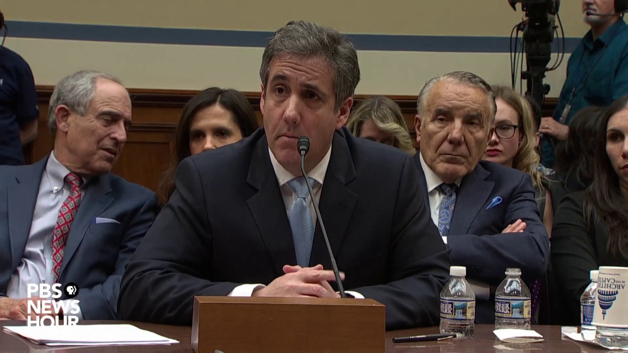WATCH: Cohen says Trump was involved in 2014 online poll rigging