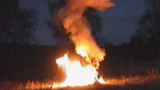 Gasoline fireball