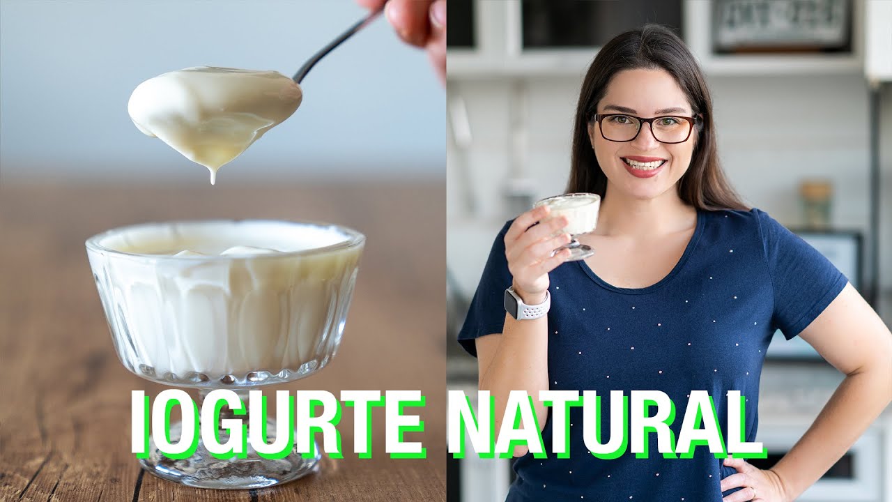 RECEITA DE IOGURTE NATURAL CASEIRO | CONSISTÊNCIA DE IOGURTE GREGO | Verônica Laino