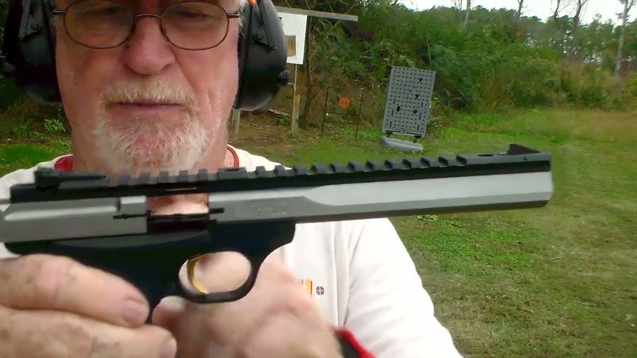 Shooting & Quick Look Browning Buckmark Contour Stainless 7.25" - Donnie D