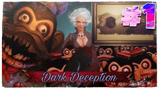 1ST PERSON PAC-MAN WITH MONKEYS | Dark Deception [Chapter 1]