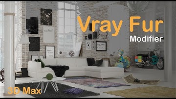 How to make Vray fur in 3d max 2018