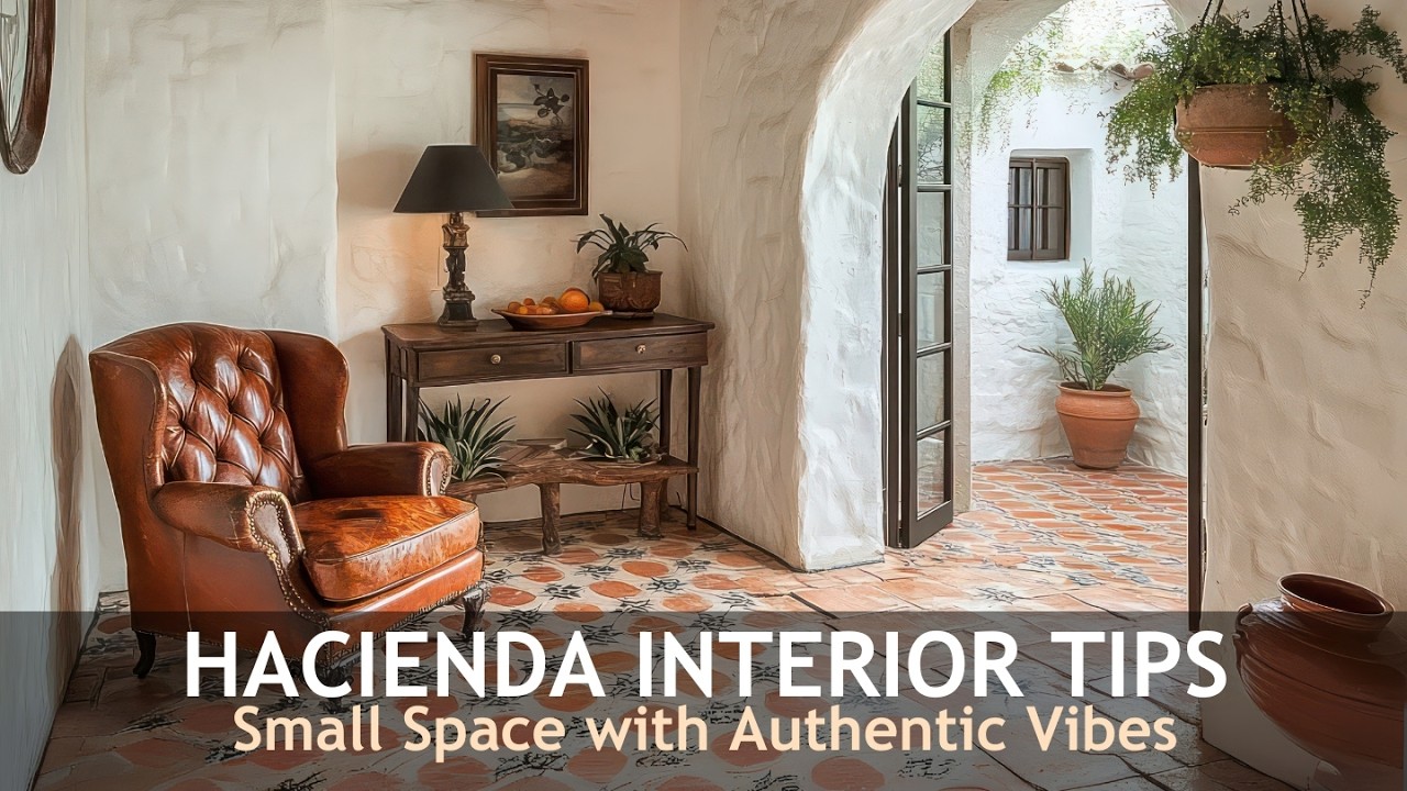 Tiny Space, Timeless Style: Hacienda Interior Ideas That Wow