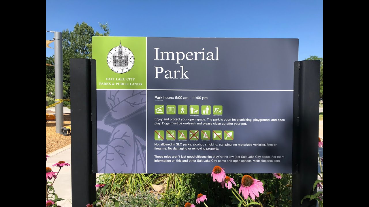 Imperial Neighborhood Park Flight YouTube