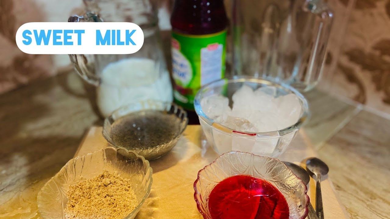 sweet milk, 😋 with Jam_e_shirin Nusrat cooking 😋 YouTube