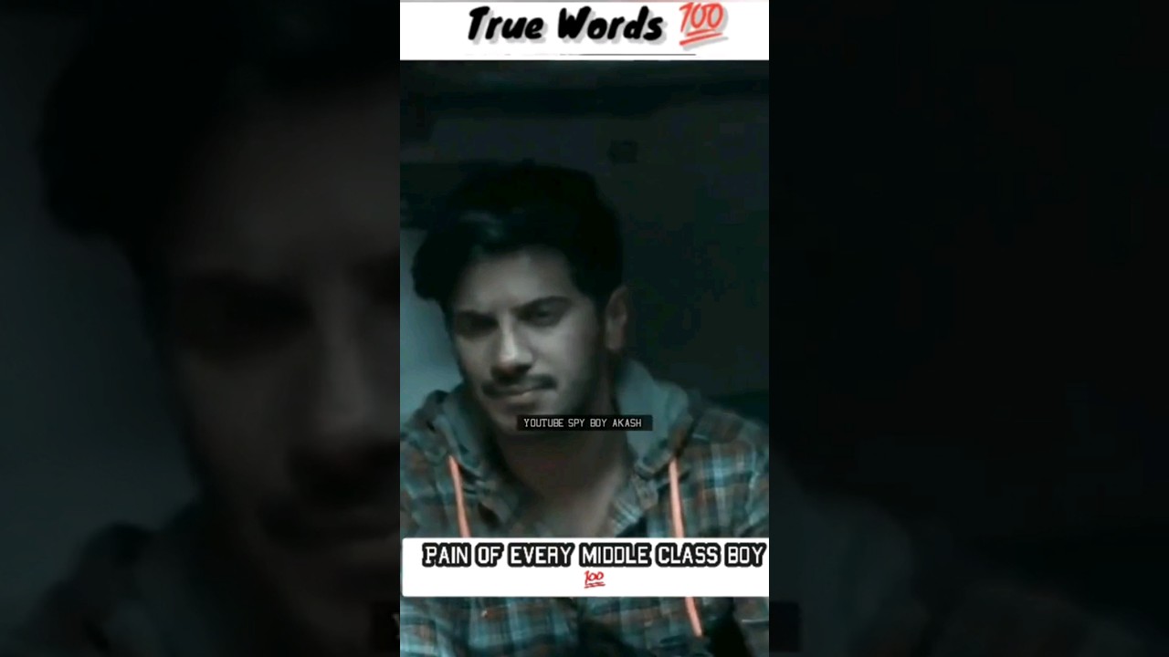 pain of every middle class boy 