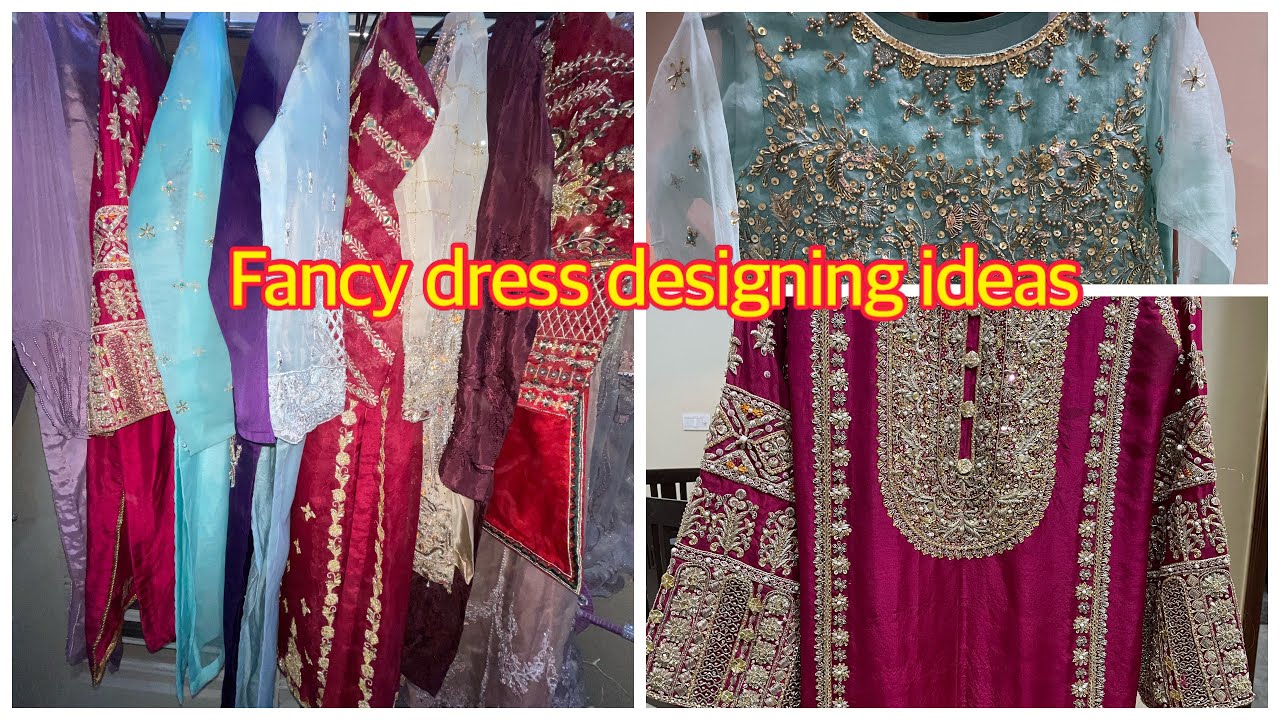Fancy Dress design Ideas | Latest, Trendy, self made Fancy dress designs 2022 - wedding season part1